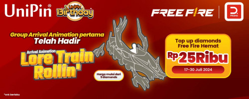 Group Arrival Animation Pertama Telah Hadir! Top Up Diamonds Free Fire Pakai DOKU Wallet Bisa Hemat hingga Rp 25Ribu!